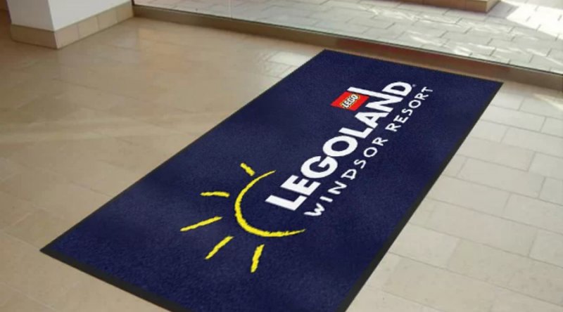 Make a statement with commercial doormats